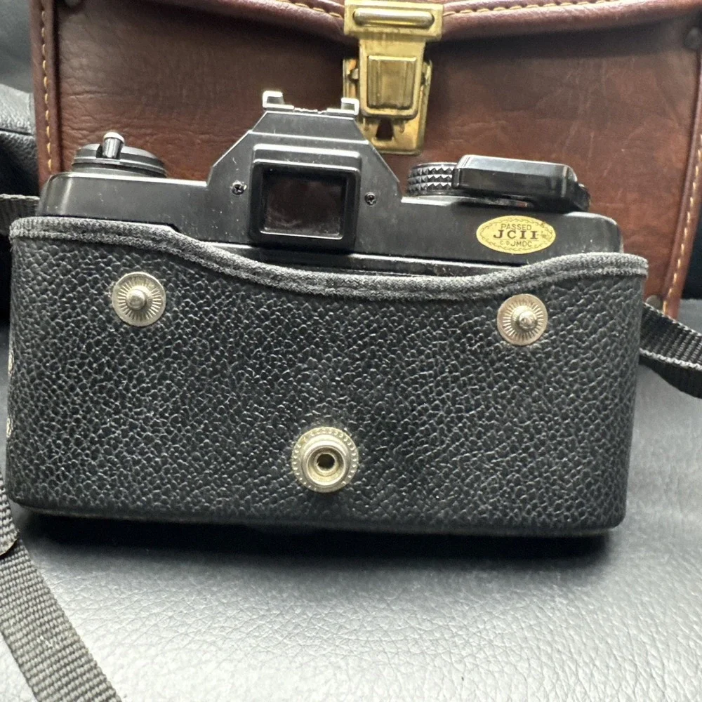 YASHICA FX-3 Super2000  Film Camera & ML 35-70mm Lens With bag Untested